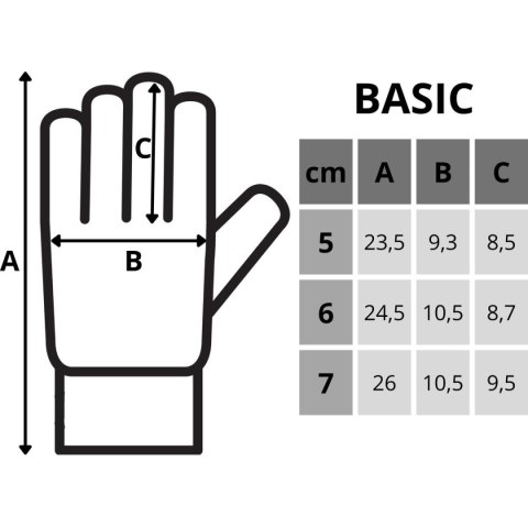 RĘKAWICE BRAMKARSKIE ENERO BASIC R.5