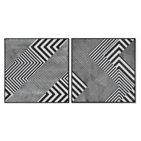 Płótno Home ESPRIT polistyrenu Płótno 100 x 4 x 100 cm