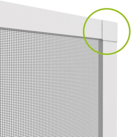 MOSKITIERA OKNO ALU 100X120 BRĄZ PLUS