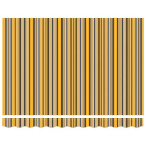 Automatyczna markiza chowana w paski 300x250 cm