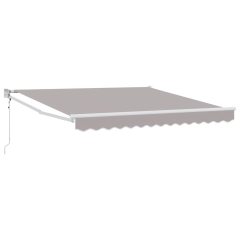 Automatyczna Markiza Chowana Jasnoszara 350x250 cm