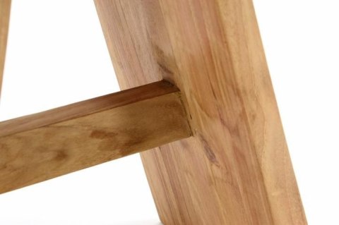 Taboret z drewna tekowego DIVERO