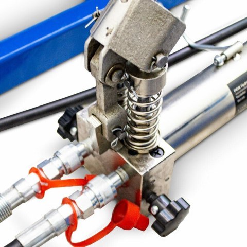 RAMPA RAMPY HYDRAULICZNE WARSZTATOWE KOMPLET 2 SZTUKI Z PODNOŚNIKIEM