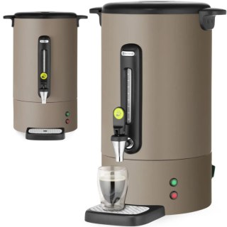 Zaparzacz do kawy z kranem ociekaczem 14 l 1750 W - taupe