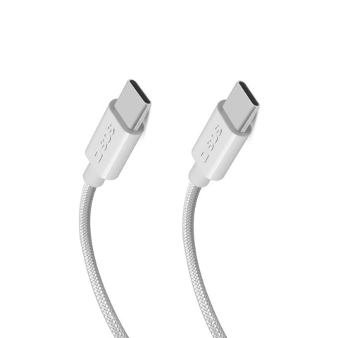 Kabel przewód PD USB-C 60W 2m - szary