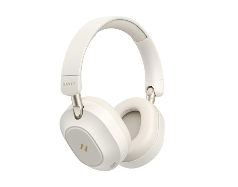 Słuchawki bezprzew. bluetooth Havit H668BT beżowy