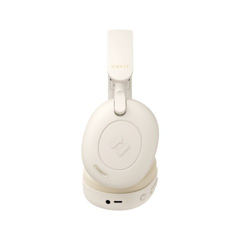 Słuchawki bezprzewodowe bluetooth Havit H655BT beżowy
