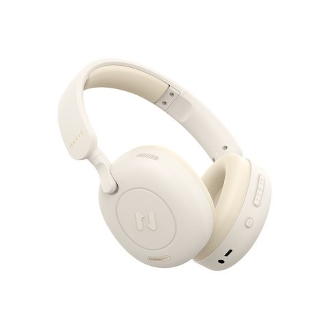 Słuchawki bezprzewodowe bluetooth Havit H655BT beżowy