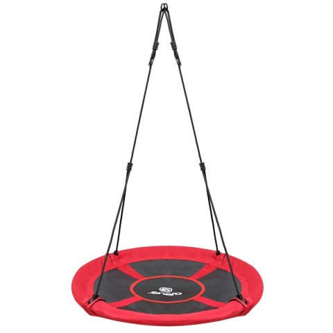 HUŚTAWKA OGRODOWA BOCIANIE GNIAZDO 110CM XXXL CZERWONA