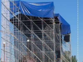 JAGO Plandeka 650 g/m², aluminiowe oczka, niebieska, 5 x 8 m