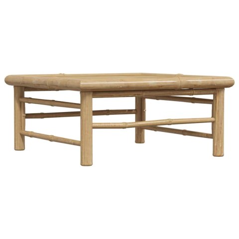 Stolik ogrodowy, 65x65x30 cm, bambusowy