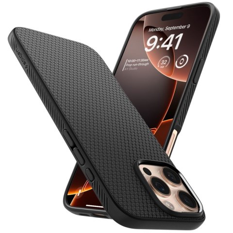 Etui case na iPhone 16 Pro Liquid Air - czarne