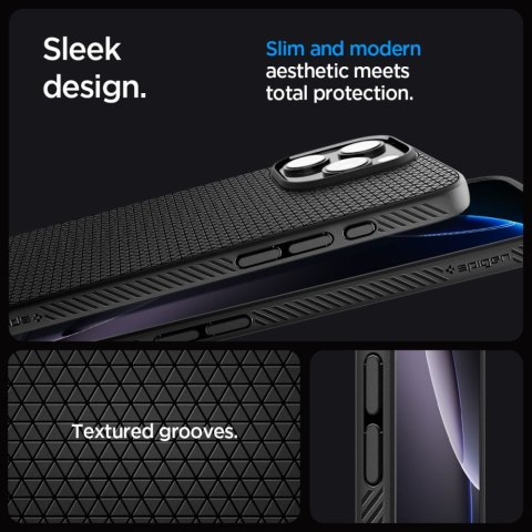 Etui case na iPhone 16 Pro Liquid Air - czarne