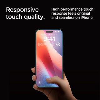 Szkło hartowane na iPhone 16 Pro Glas.tR EZ Fit Privacy - 2 szt.