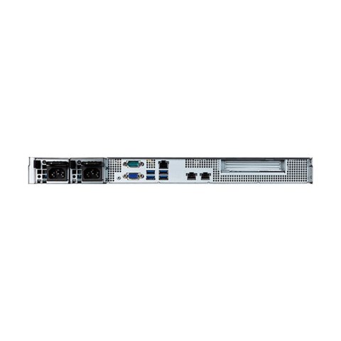 Platforma MSI Rack (1U) AMD S1102-02 Epyc 4004/4005 Ryzen 7000/9000 (4x 3,5"/2,5", 2xM.2, 2x10Gbe, IPMI, 1+1 450W)