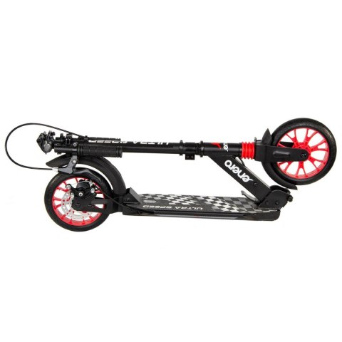 HULAJNOGA ENERO ULTRA SPEED 200MM Z HAMULCEM TARCZOWYM CZARNA