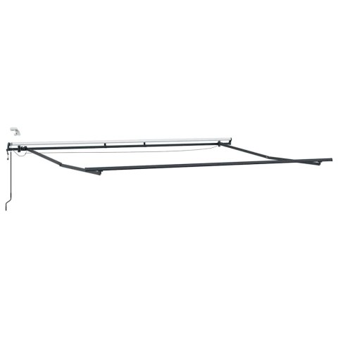 Automatyczna Chowana Markiza z LED w Wielokolorowe Pasy 450x300 cm