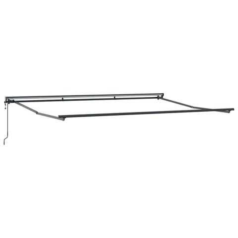 Markiza zwijana Żółty i pomarańczowy 450x300 cm