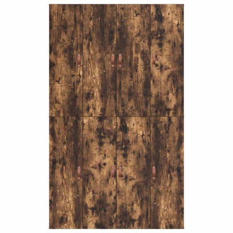 Łóżko z miejscem na przechowywanie, dąb wędzony 120x200 cm
