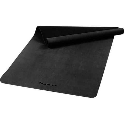 Mata do jogi fitness antypoślizgowa 190×100×0,6 cm, szara