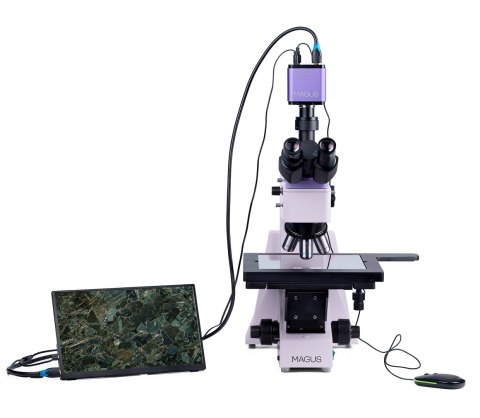 Mikroskop metalurgiczny cyfrowy MAGUS Metal D650 BD LCD