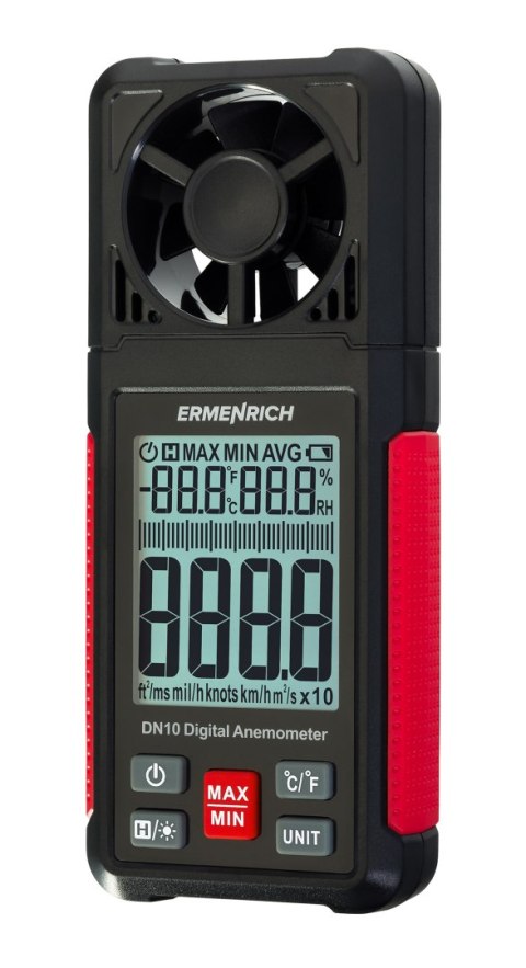 Wiatromierz cyfrowy Ermenrich Seek DN10