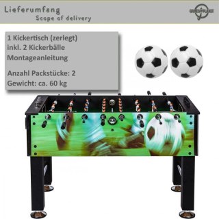 GamesPlanet Stół Piłkarski Profi Leeds 140 x 73 x 87cm kolor