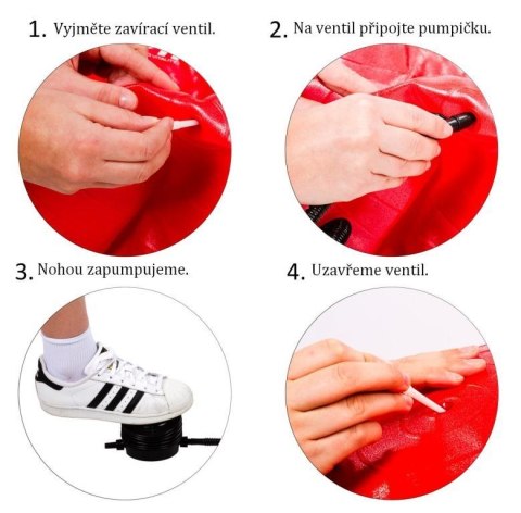 MOVIT Piłka gimnastyczna z pompką, 85 cm, niebieski