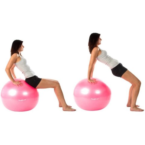 MOVIT Piłka gimnastyczna z pompką, 85 cm, niebieski