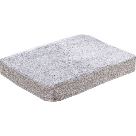 Poduszka dla psa rozmiar S, 79 x 60 x 10 cm, jasnoszara