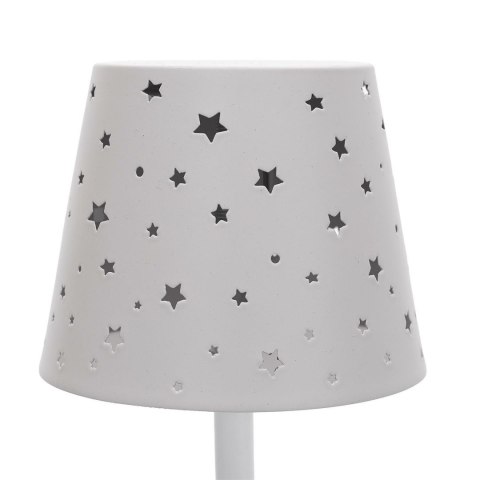 Lampa stołowa ładowana z ażurowymi