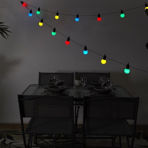 Girlanda solarna żarówkowa 20 LED