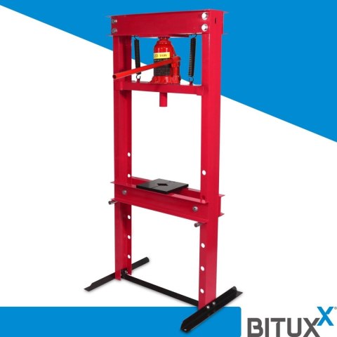 HYDRAULICZNA PRASA WARSZTATOWA 20-TONOWA PRASA TRZPIENIOWA RAMOWA BITUXX