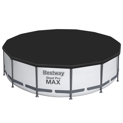 Bestway Basen ogrodowy Steel Pro MAX z akcesoriami, okrągły, 396x122cm