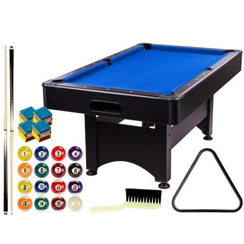Stół bilardowy pool bilard 6ft + akcesoria bilardowe