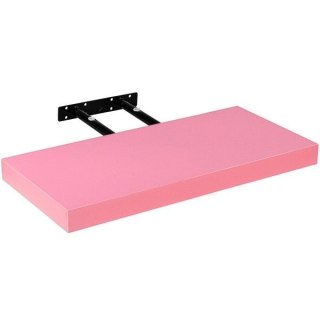 Półka ścienna STILISTA Volato różowa, 110 cm