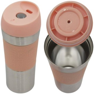 KUBEK TERMICZNY TURYSTYCZNY EXCELLENT HOUSEWARE 350L RÓŻOWY