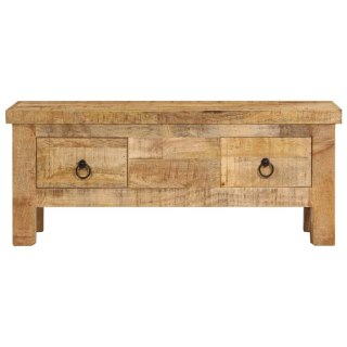 Stolik kawowy z litego drewna mango, 90x45x35 cm