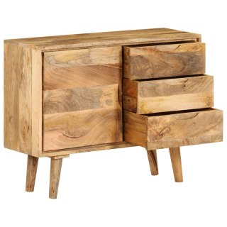 Szafka z litego drewna mango, 90 x 30 x 69 cm