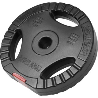 Gorilla Sports Dysk z powłoką, wypełnienie cementowe, 5 kg