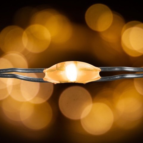 Zestaw 2 sztuk drutów świetlnych 50 LED - ciepła biel