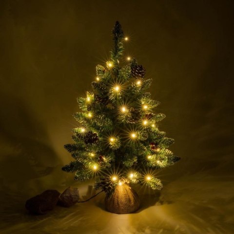 Choinka z oświetleniem - 60 cm, 30 diod LED
