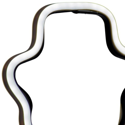 NEON BAŁWAN BIAŁY LED NA BATERIE 14,5x96CM LUCA