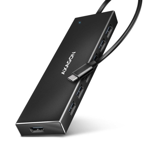 I/O HUB USB-C 7PORT FLAT/0.3M HUE-F7C AXAGON