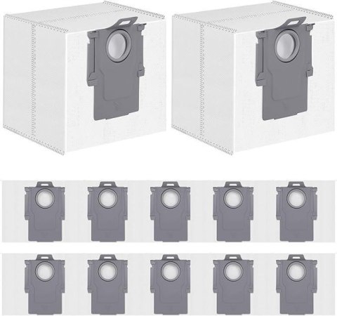 VACUUM ACC DUST BAG 12PCS/WHITE H5 8.04.0032 ROBOROCK