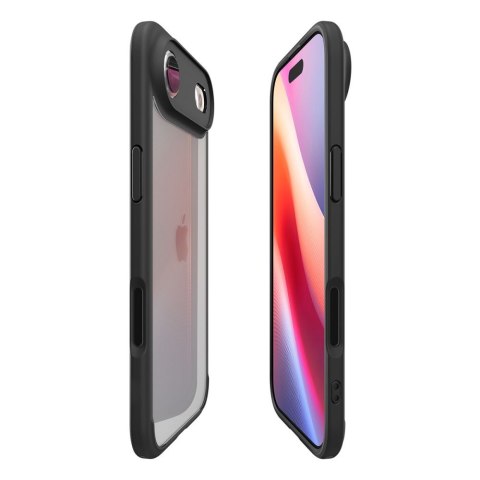Etui case plecki na iPhone 17 Air Ultra Hybrid - czarny mat