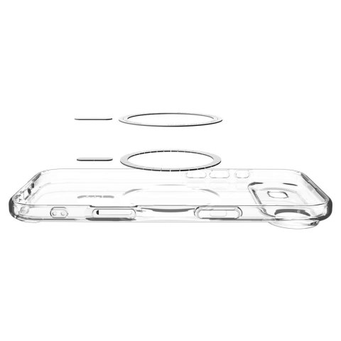 Etui ochronne case na iPhone 17 Air Ultra Hybrid MagSafe - przezroczysto-szare