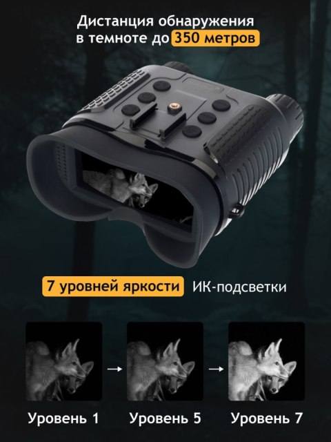 Cyfrowa lornetka noktowizyjna Levenhuk Halo 13X Helmet