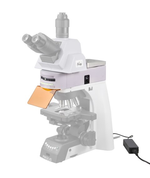 Przystawka epi-fluorescencyjna MAGUS Epi-FL05 LED, kostki z filtrem fluorescencyjnym B/G/UV/R