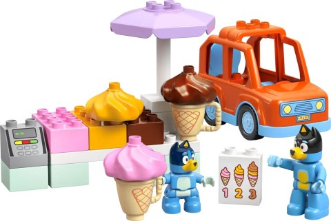 LEGO DUPLO Bluey 10458 Wyprawa po lody z Blue
